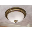 Plafoniera clasica patinata 2xE27/60W, Empire DL 7-086/2/35 PATINA/OPAL-MATT Orion